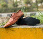 Brogue Tan Brown formal Shoes