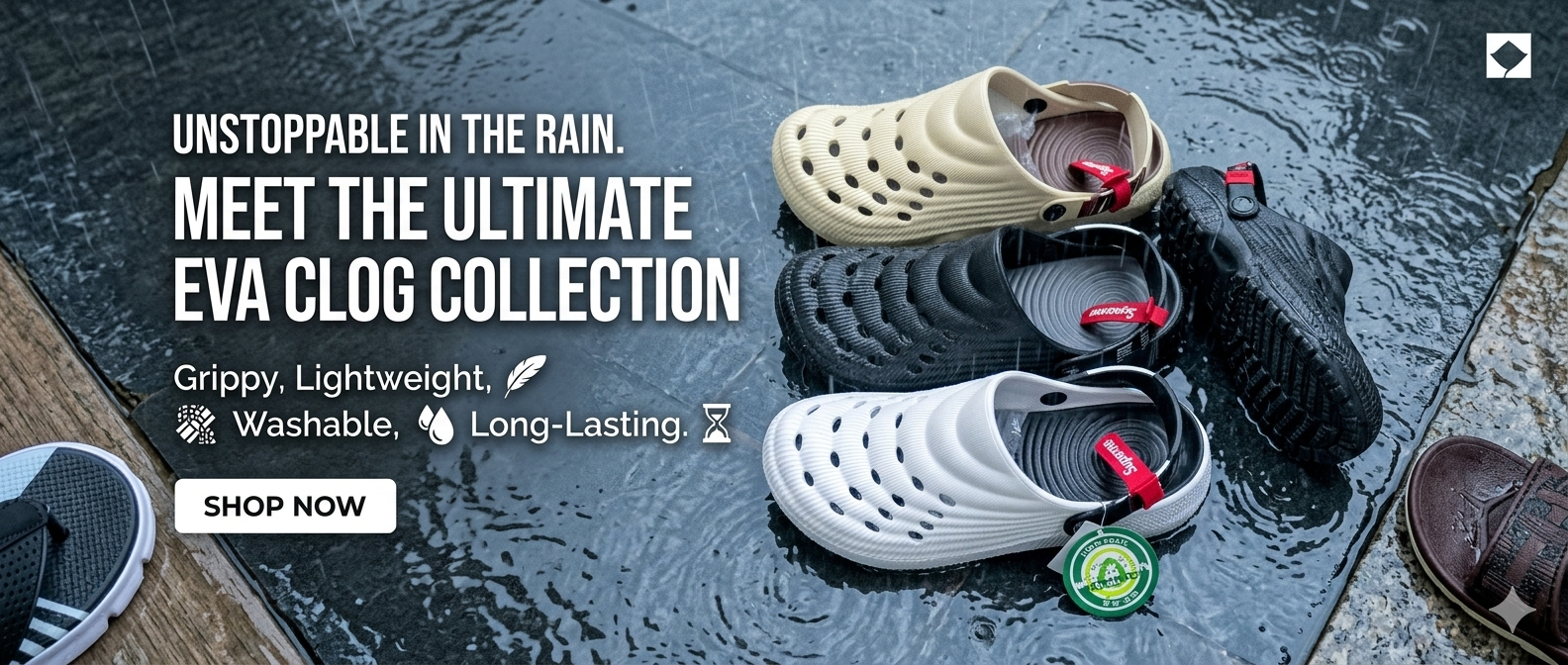 Enjoy the rain, with our monsoon collection